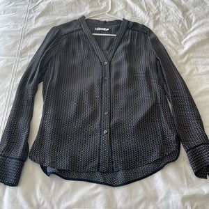 Vince 100% Silk Blouse
